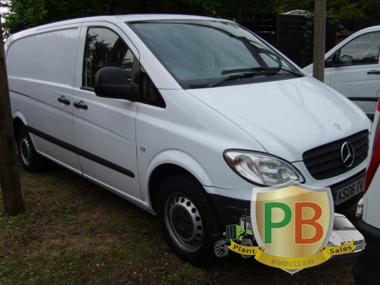 Mercedes  08 Plate Vito 109cdi FSH